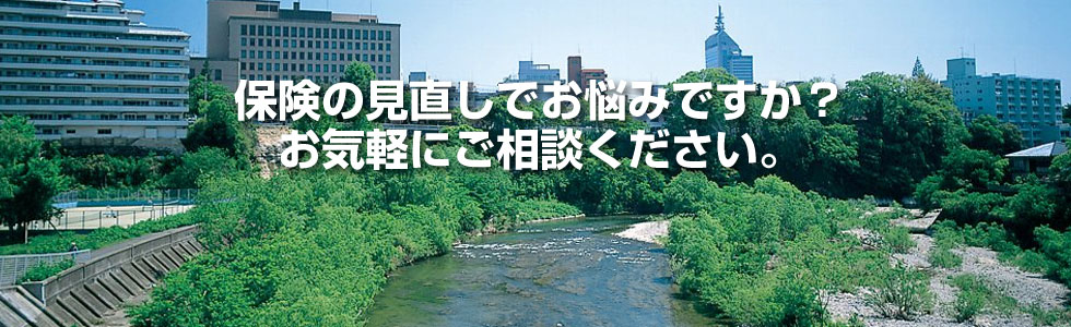 保険の見直しでお悩みですか？お気軽にご相談ください。